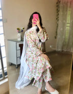 Floral Printed Lawn Suit
